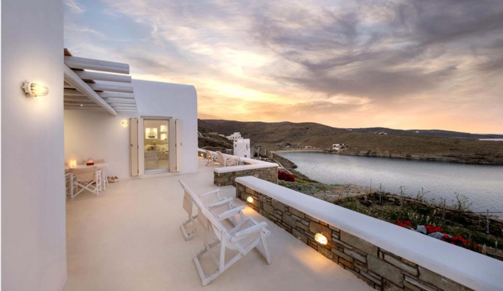 Astrini Villa Kithnos Buitenkant foto